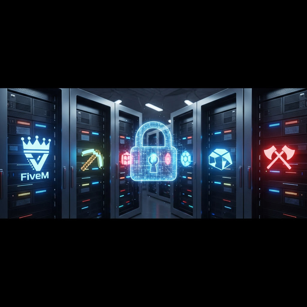 Illustration immersive du sujet : protection FiveM RP