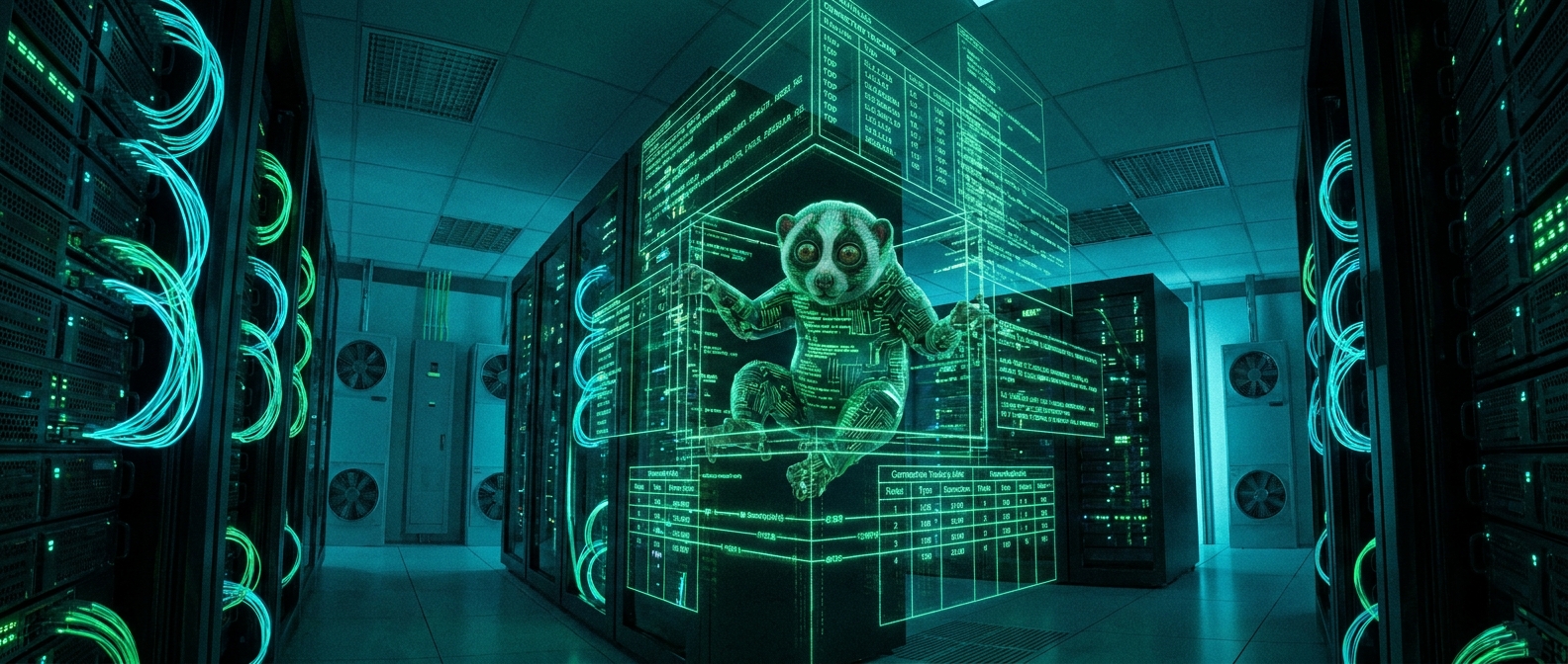 Illustration immersive du sujet : nftables conntrack Slowloris
