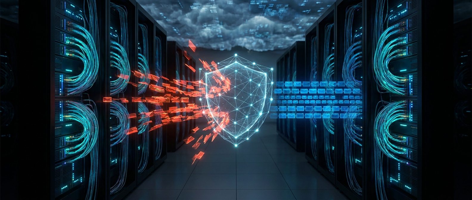 Illustration immersive du sujet : UDP amplification kernel