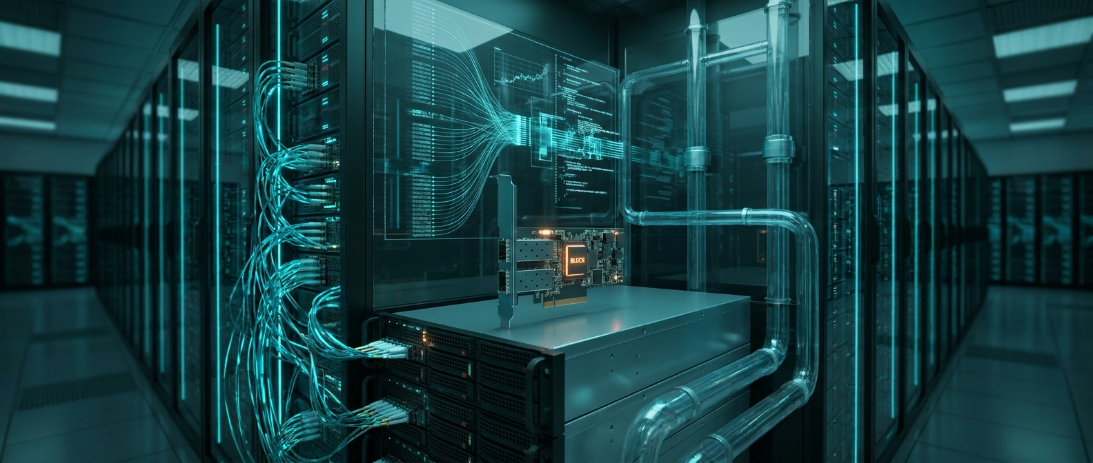 Illustration immersive du sujet : règle XDP eBPF