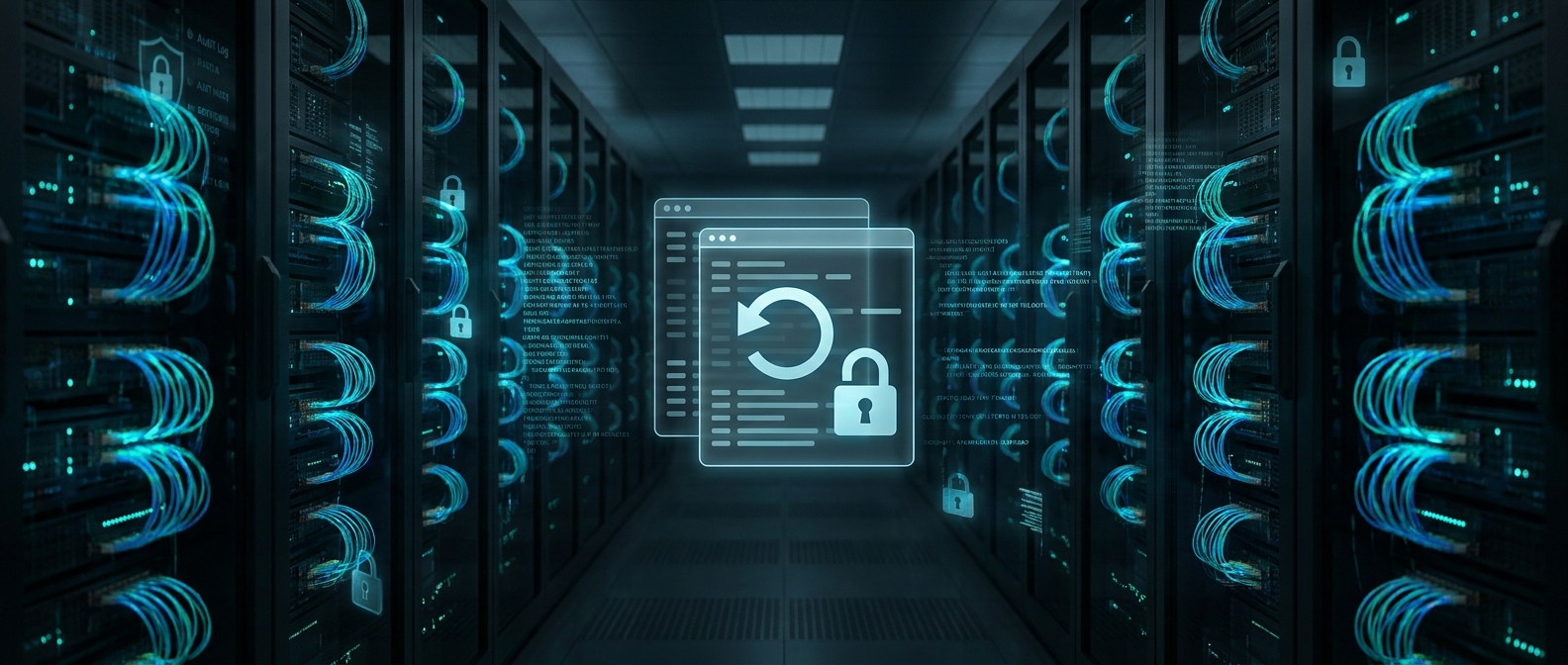 Illustration immersive du sujet : rollback firewall